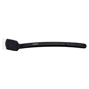 Escova com Cerdas em Aço Inox para Limpar Grelha com Raspador Preto 44CM - 26461100 - Tramontina