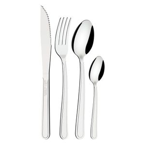 Faqueiro em Inox 24 Peças Búzios Cromado - 23799071 - Tramontina