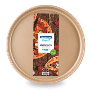 Assadeira para Pizza Antiaderente Vermelho 3L 35CM - 20058735 - Tramontina