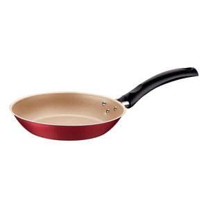 Frigideira em Alumínio com Revestimento Interno e Externo em Antiaderente Starflon Max Turim Vermelha 24CM 1,4L - 20260724 - Tramontina