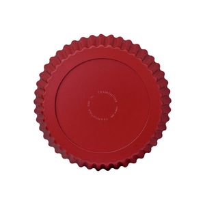 Forma para Bolo ou Torta com Fundo Removível em Alumínio com Revestimento Antiaderente Starflon Max Vermelha 24CM - 20064724 - Tramontina