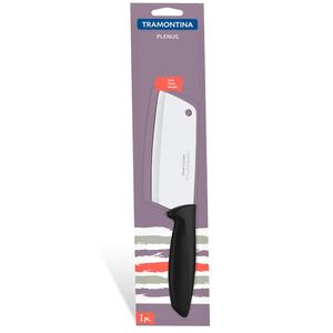 Cutelo em Inox e Cabo de Polipropileno Plenus Preto 5" - 23430105 - Tramontina