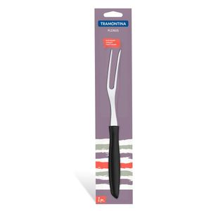 Garfo Trinchante em Inox e Cabo de Polipropileno Plenus Preto - 23427100 - Tramontina