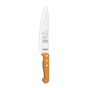 Kit para Churrasco com 3 Peças Garfo Trinchante Faca e Pegador em Inox e Cabos de Madeira - 22399075 - Tramontina