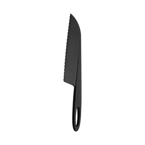 Faca para Bolo/Torta e Salada em Nylon Ability Preto - 25165100 - Tramontina