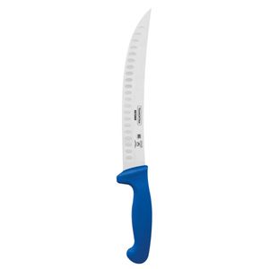 Faca Butcher para Carne em Inox e Cabo de Polipropileno Profissional Azul 10" - 24658110 - Tramontina