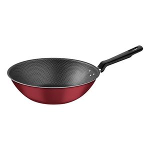 Panela Wok Antiaderente Starflon Max Loreto Vermelho 28CM - 20395728 - Tramontina