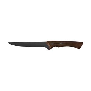 Faca para Desossar em Inox Escurecido e Cabo de Madeira 6" - 22840106 - Tramontina