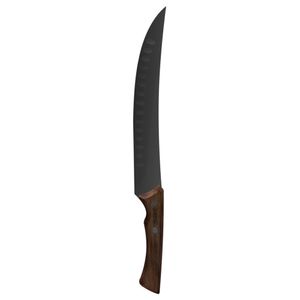 Faca para Butcher Carne em Inox Escurecido e Cabo de Madeira Black 10" - 22841110 - Tramontina