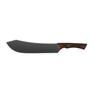 Faca para Carne em Inox Escurecido e Cabo de Madeira Black 10" - 22844110 - Tramontina