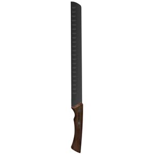 Faca para Fatiar em Inox Escurecido e Cabo de Madeira Black 12" - 22842112 - Tramontina
