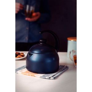 Chaleira em Alumínio Antiaderente Starflon Max Azul 1,9L - 28594119 - Tramontina