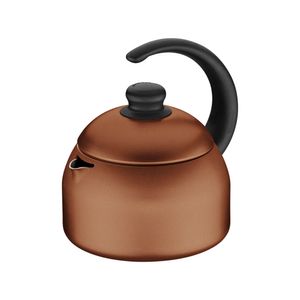 Chaleira em Alumínio Antiaderente Starflon Max Laranja 1,9L - 28594419 - Tramontina