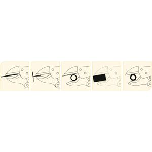 Alicate de Pressão com Mordente Triangular 10" - 41070110 - Tramontina