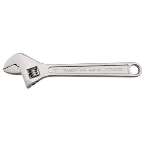 Chave Ajustável Forjado em Aço Carbono Cromado para Porcas 10" - 41016510 - Tramontina