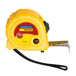Trena com Fita de Aço e Corpo em ABS com Freio Duplo 10M - 43156310 - Tramontina