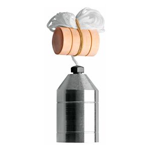 Prumo em Aço com Calço Guia de Madeira e Cordão de Nylon 750G - 43182000 - Tramontina