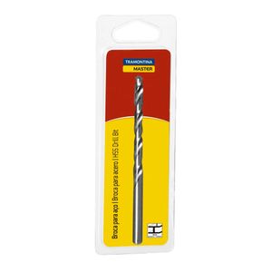 Broca em Aço Rápido HSS com Corpo Polido e Envernizado para Aço 1/4" - 43146115 - Tramontina
