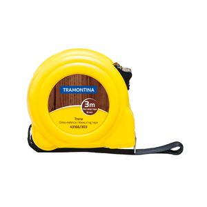 Trena com Fita de Aço 3M - 43166303 - Tramontina