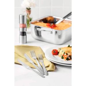 Jogo de Garfos de Mesa 3 Peças em Inox Laguna Cromado - 66906021 - Tramontina