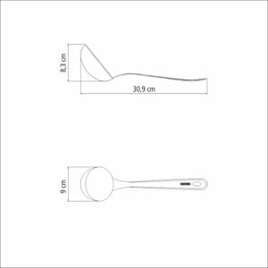 Concha para Feijão em Inox Terrina Extrata Cromado - 63815092 - Tramontina