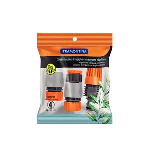 Conjunto para Irrigação com Engates Rápidos e Esguicho - 78580610 - Tramontina