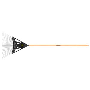 Vassoura Mista para Jardim com 22 Dentes e Cabo de Madeira 120CM - 77845724 - Tramontina