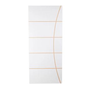 Porta de Madeira Rocha Decor Semi Oca R005 210X60CM