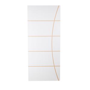 Porta de Madeira Rocha Decor Semi Oca R005 210X70CM