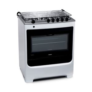 Fogão Consul 5 bocas CFS5NAB Forno Limpa Fácil Branco Bivolt