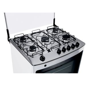 Fogão Consul 5 bocas CFS5NAB Forno Limpa Fácil Branco Bivolt