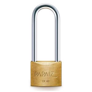 Cadeado com Haste Longa Papaiz 40 / 70 MM Cromado