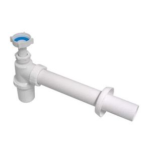 Sifão Rígido com Copo Branco - 1, 1/4X40MM - SC7 - Astra