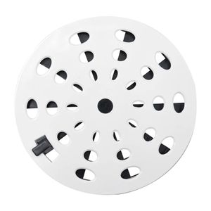 Grelha com Anti-Inseto Rotativo para Ralo Branco - 15CM - GRB13 - Astra