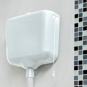 Caixa de Descarga Elevada Branco - 9L - C17S - Astra