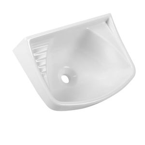 Lavatório de Plástico Branco - 4,8L - 36X26CM - LV0 - Astra