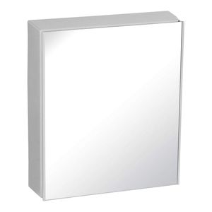 Armário Plástico de Sobrepor e Embutir Cinza 35,5X30,5X10CM - A41 - Astra