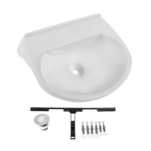 Lavatório de Plástico Branco - 8L - 50X40CM - LV3 - Astra