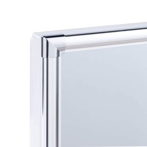 Armário Plástico de Sobrepor e Embutir Cinza 36X45X10CM - A43 - Astra