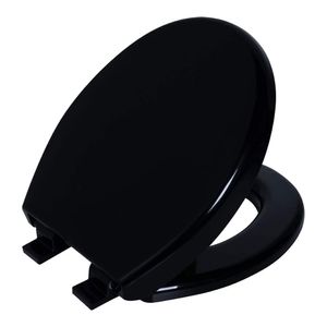Assento com Soft Close Convencional Preto - TOVSC - Astra