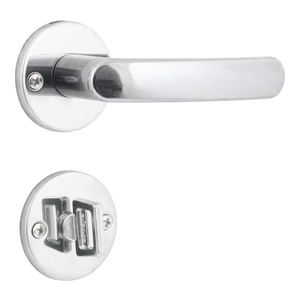 Fechadura WC Aliança Roseta Premiun Inox