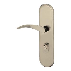 Fechadura Externa com Espelho Onda Cromado - EXT 4121 CR - Aliança