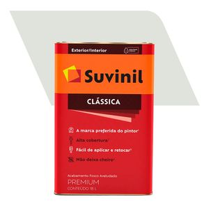 Tinta Acrílica Fosco Premium Clássica Branco Gelo 18L - Suvinil