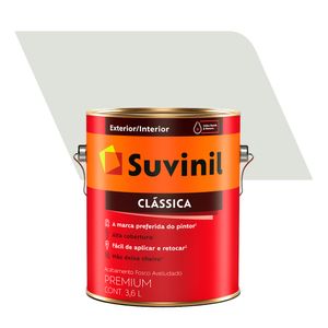 Tinta Acrílica Fosco Premium Clássica Branco Gelo 3,6L - Suvinil