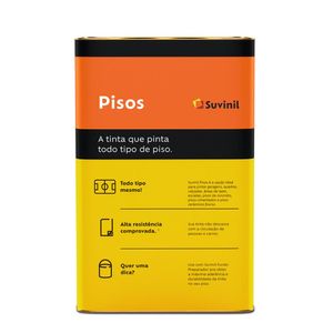Tinta Acrílica para Piso Fosco Premium Pisos Azul 18L - Suvinil