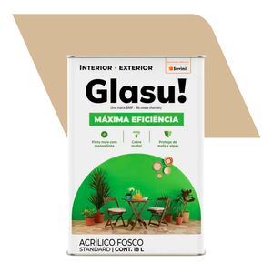 Tinta Acrílica Fosco Standard Máxima Eficiência Camurça 18L - Glasurit - Suvinil