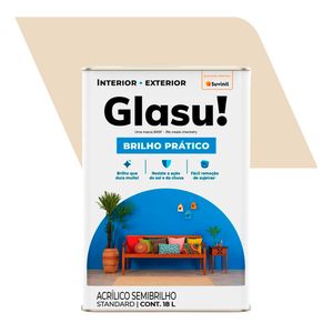 Tinta Acrílica Semibrilho Standard Brilho Prático Areia 18L - Glasurit - Suvinil