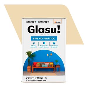 Tinta Acrílica Semibrilho Standard Brilho Prático Marfim 18L - Glasurit - Suvinil