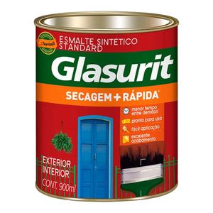 Tinta Esmalte Sintético Brilhante Standard Secagem Rápida Preto 3,6L - Glasurit - Suvinil