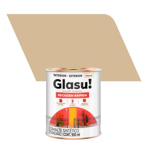 Tinta Esmalte Sintético Brilhante Standard Secagem Rápida Camurça 0,9L - Glasurit - Suvinil